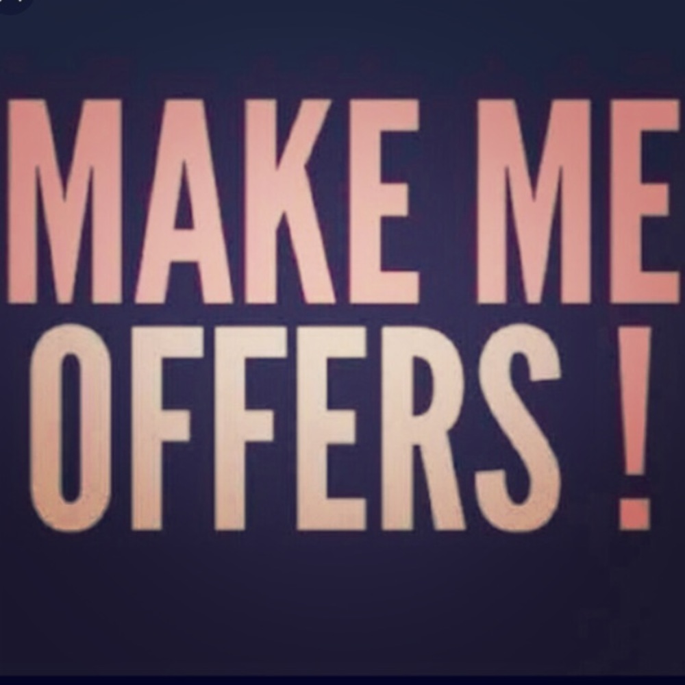 REASONABLE offers accepted🎉. Lowballs declined!😔